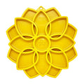 SodaPup Mandala Design Enrichment Tray for Dogs, Yellow